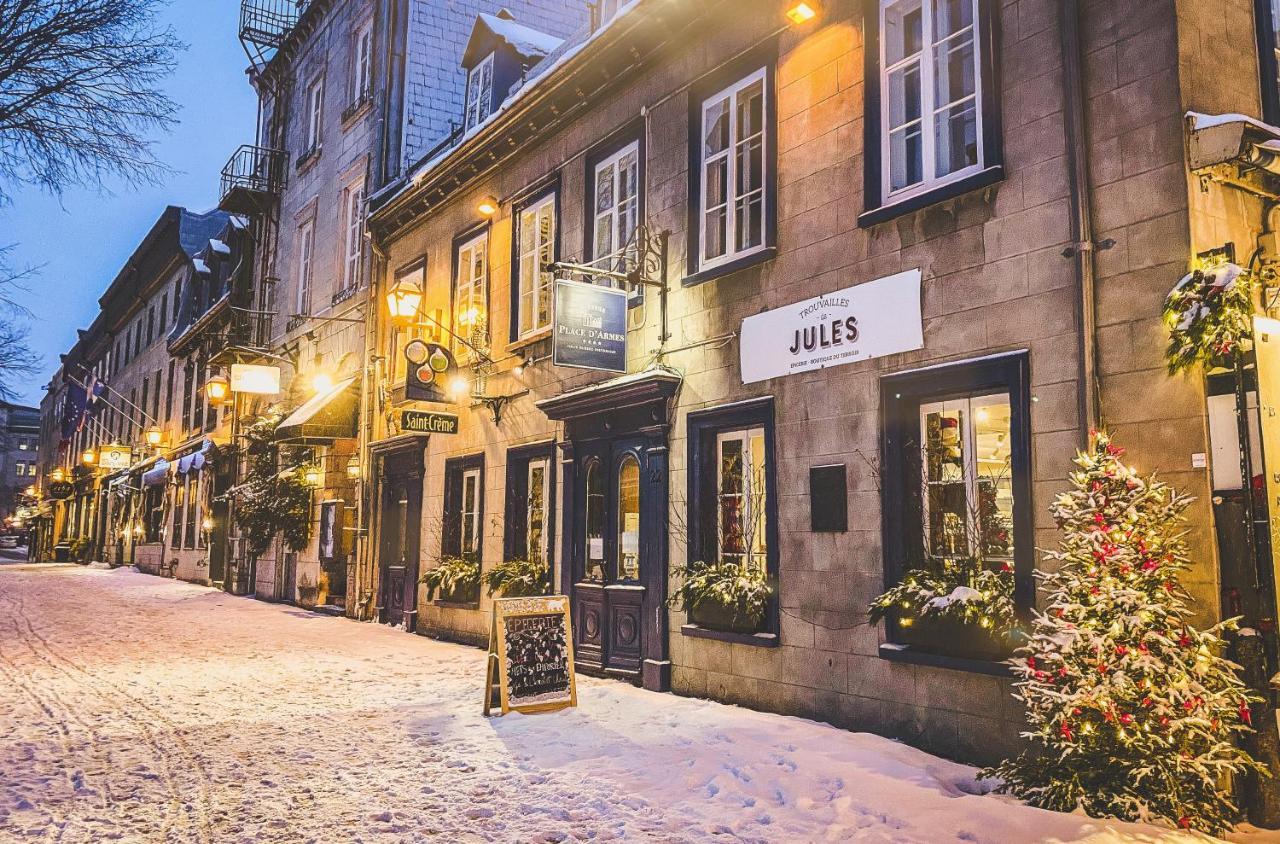 Auberge Place D'Armes ควิเบกซิตี้ ภายนอก รูปภาพ